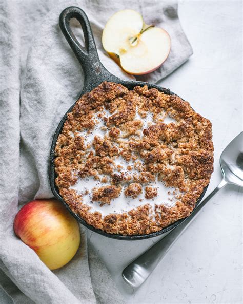 Oatmeal Cookie Apple Crumble The Vegan Six