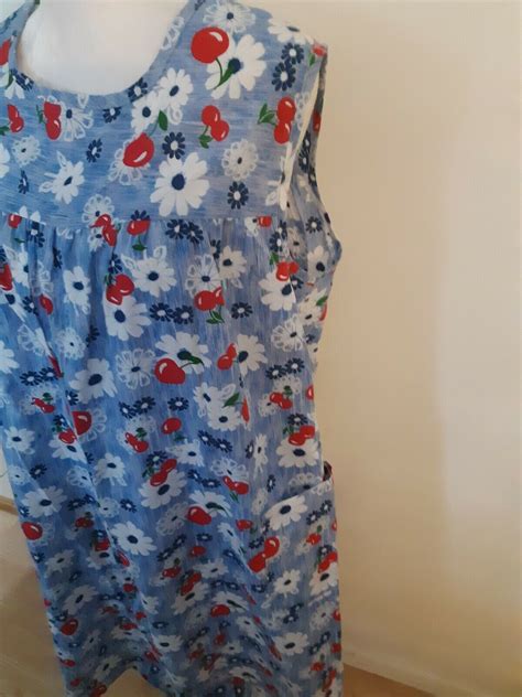Vintage National Mumu Housecoat Nightgown One Piece S… - Gem