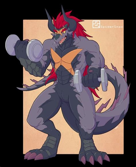 Batzz Weightlifting By SpiderSnax On Twitter Furry Drawing Anime