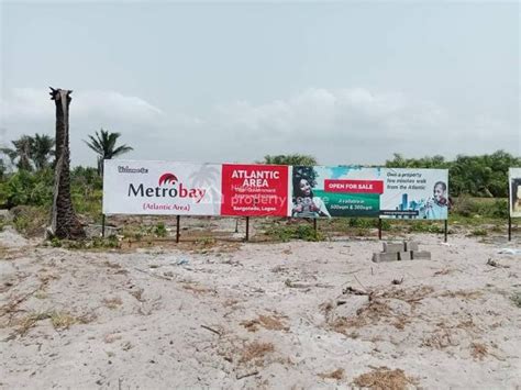 For Sale Water Front Estate Land Suitable Your Real Estate Investment Portfolio Sangotedo