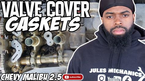 How To Replace Valve Cover Gaskets Chevy Malibu 25 Youtube