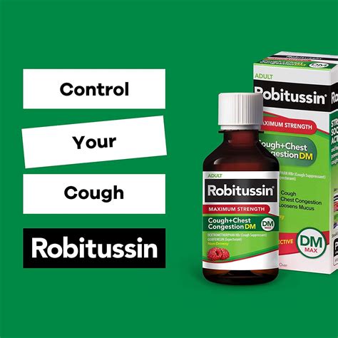 Robitussin Adult Maximum Strength Cough Chest Congestion DM Max 4 Fl