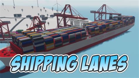 OWN A SHIPPING LINE Roblox Shipping Lanes New Series YouTube