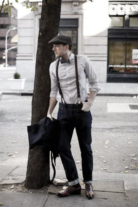 How To Wear Suspenders With Jeans For Men