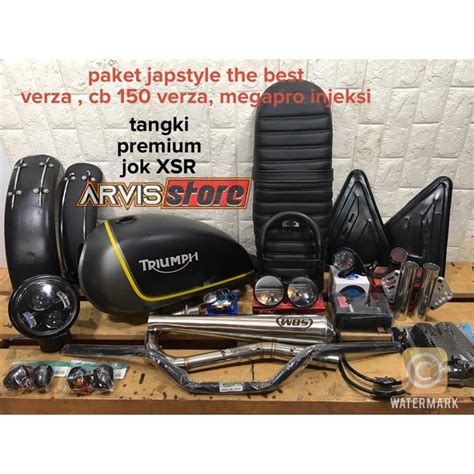 Jual Paket Japstyle Custom New Megapro Injeksi Cb Verza Verza