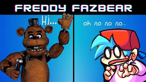 New Friday Night Funkin Vs Freddy Fazbear Five Nights At Freddysfnf Modhard Youtube