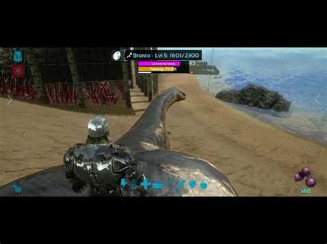 Ark Mobile Episode 18 Bronto Taming Ark Arksurvivalevolved YouTube