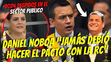 NOBOA JAMAS DEBIO HACER UN PACTO CON LA RC LISTAS LAS PREGUNTAS DE