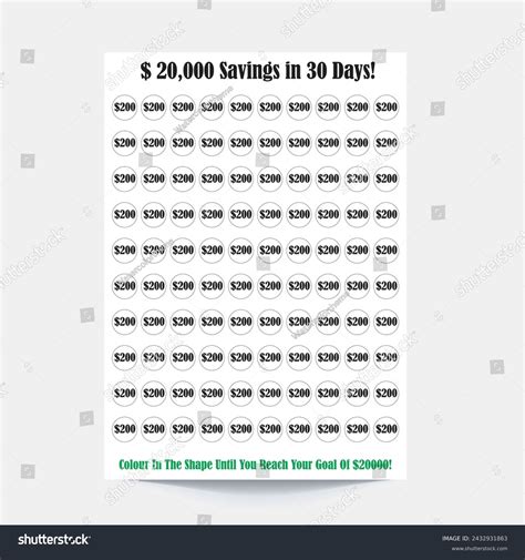 2 20000 Savings Tracker Images, Stock Photos, 3D objects, & Vectors