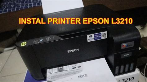 Instal Printer Epson L3210 Part 2 Youtube