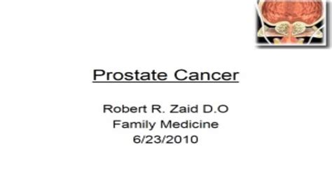 Free Download Prostate Cancer Overview Powerpoint Presentation Slides