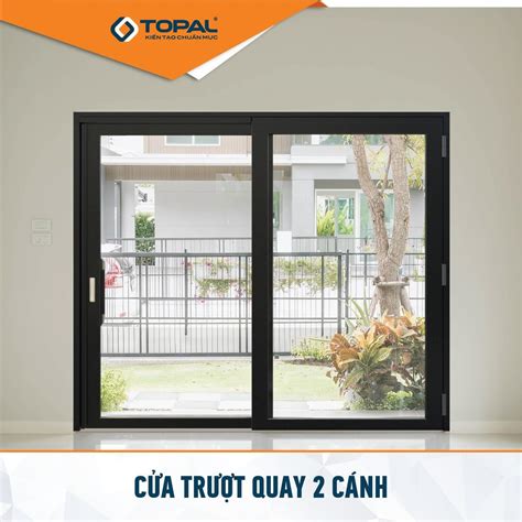 Top 50 mẫu cửa nhôm trượt quay 2 cánh đẹp kèm báo giá