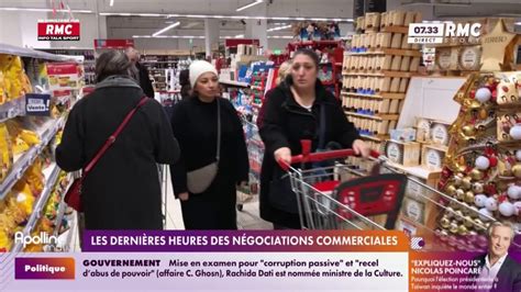 Les Derni Res Heures Des N Gociations Commerciales