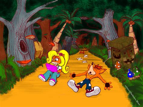 Crash And Coco Bandicoot