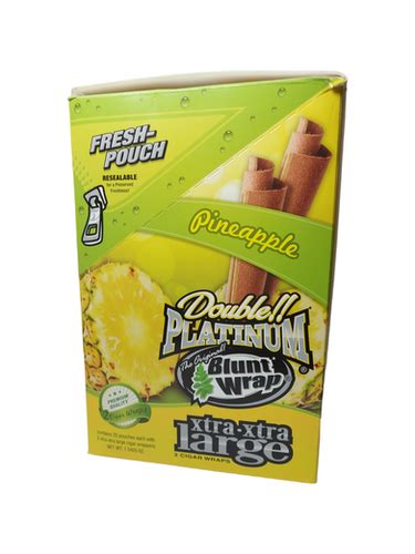 Caja Blunt Wrap Xtra Xtra Large Sabor Pineapple Hornet M Xico