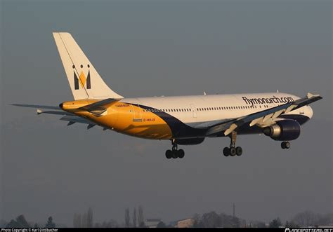 G Majs Monarch Airlines Airbus A300b4 605r Photo By Karl Dittlbacher