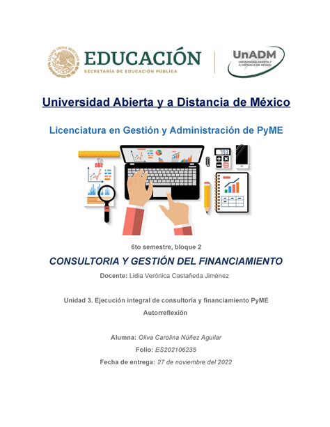 GCGF U3 ATR NUAO 2022 Universidad Abierta y a Distancia de México