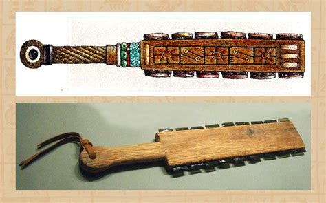 Aztec Warrior Macuahuitl Aztec Weapons Macuahuitl My Stuff In 2019