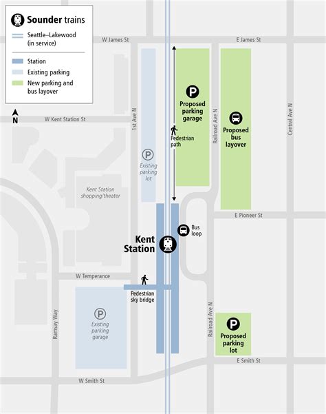 Kent Station Parking and Access Improvements | Project map and summary ...