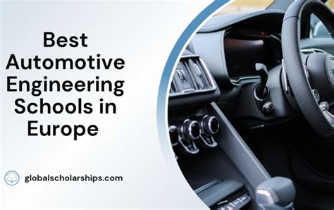 Best Countries To Study Automotive Engineering Global Scholarships