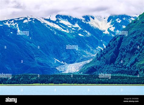 View Of Chilkat Inlet Davidson Glacier Glacier Bay National Park