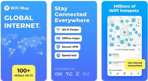 Parhaat WiFi Near Me -sovellukset WiFi-verkkojen löytämiseen