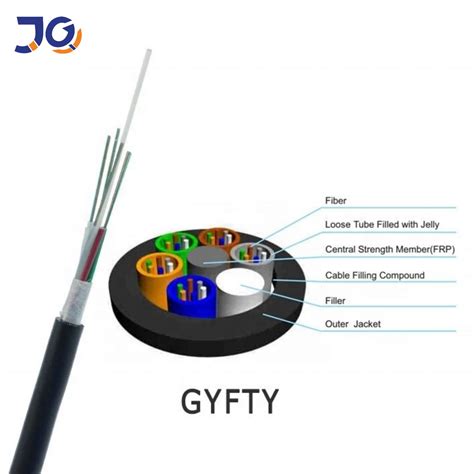 Gyfty Frp Core Smf Single Mode Fiber Cable Water Resistant