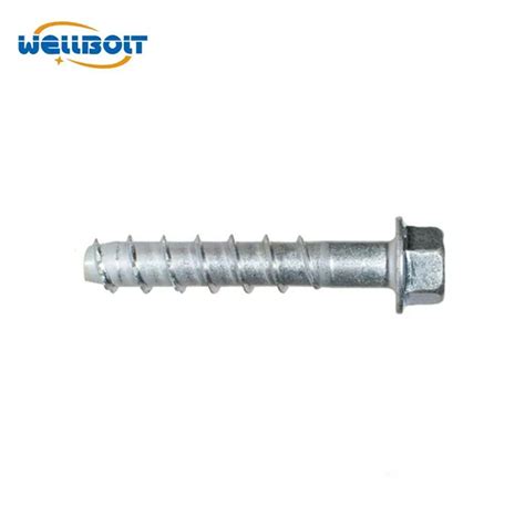 Hex Flange Head Self Tapping Concrete Masonry Anchor Screws Buy Self