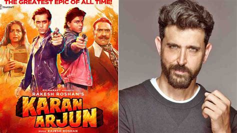 Karan Arjun Trailer Hrithik Roshan Pays Tribute To Shah Rukh Khan