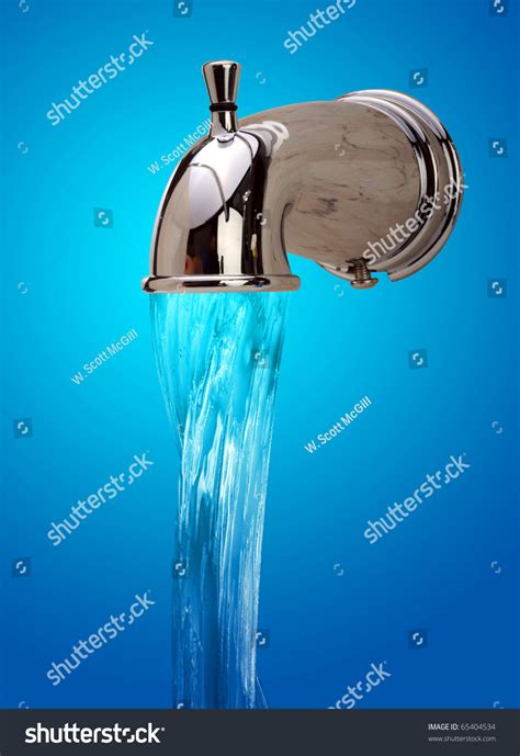 Water Faucet Running Water Stock Photo Shutterstock