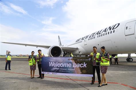 Kabar Gembira Rute Penerbangan Auckland Bali Kembali Dibuka