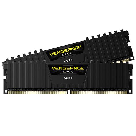 Corsair Vengeance Lpx Black Ddr4 2 X 16 Go 3200 Mhz Cas 16 Mémoire Corsair Sur