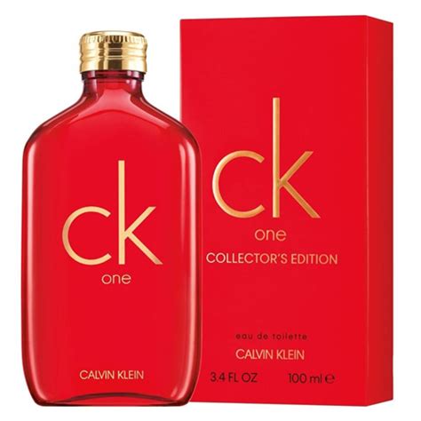 Calvin Klein Ck One Red Collectors Edition Edt For Unisex