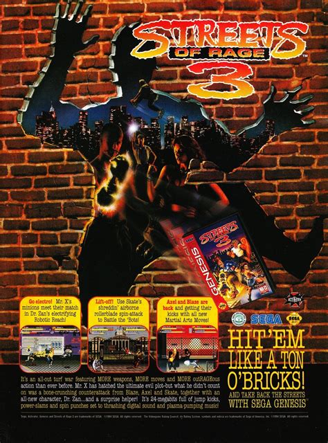 Streets Of Rage 3 1994