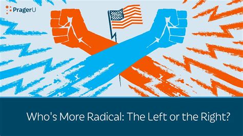 Whos More Radical The Left Or The Right 5 Minute Video Youtube