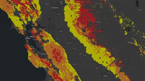 Map Hazardous Wildfire Zones In California Sacramento Bee