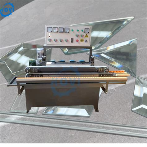 Portable Motor Cnc Glass Edging Polishing Machine Straight Line