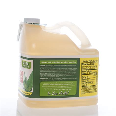 Fruit Of The Earth Aloe Vera Juice With 99 8 Aloe EBay