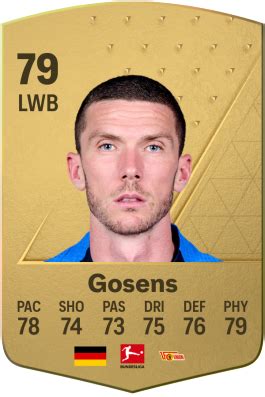 Robin Gosens EA Sports FC 24 Player Ratings Electronic Arts