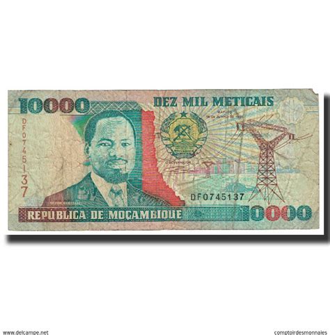 Mo Ambique Billet Mozambique Meticais Km