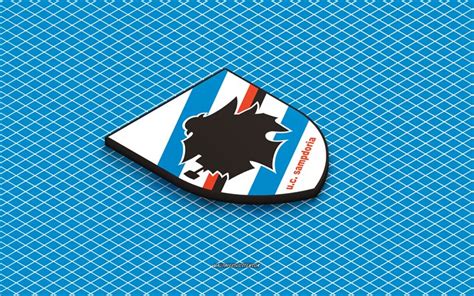 Scarica K Logo Isometrico Dell Uc Sampdoria Arte D Squadra Di