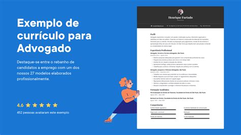 Exemplos De Curr Culo Para Advogado E Dicas De Reda O Guia