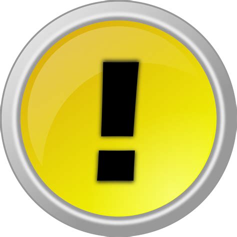 Wykrzyknik Uwaga Alarm - Darmowa grafika wektorowa na Pixabay
