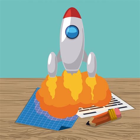 Premium Vector | Rocket design