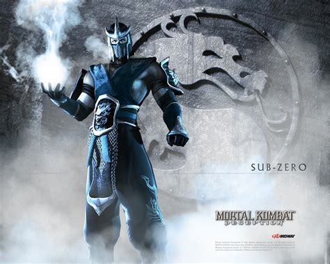 Sub Zero From The Mortal Kombat Series