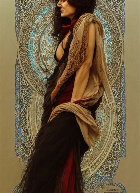 Shohreh Aghdashloo As Feisty Iranian Woman Tasteful Stable Diffusion