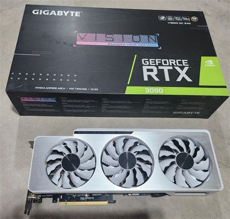 Gigabyte Nvidia Geforce Rtx 3090 Vision Oc 24gb Gddr6x 889523024508 Ebay