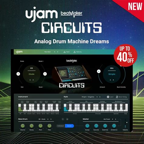 UJAM Beatmaker CIRCUITS PluginsMasters