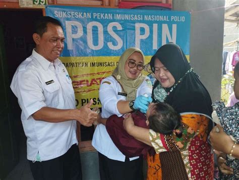 Juta Jateng Anak Ikut Pengulangan Imunisasi Polio