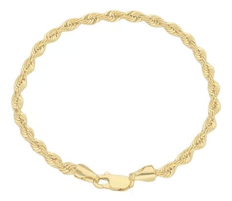 Pulsera Pulso Esclava Oro K Kilates Torzal Mm Cm Env O Gratis